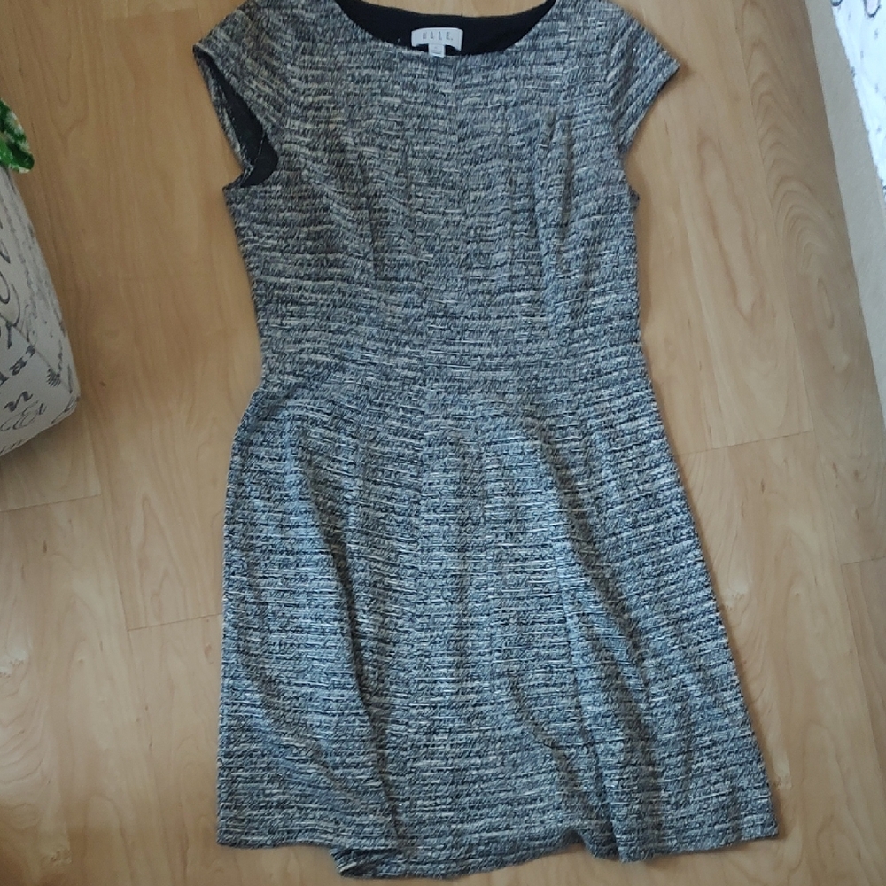Gray Tweed Dress